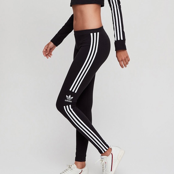 NWT Adidas three stripe trefoil leggings - Picture 2 of 11